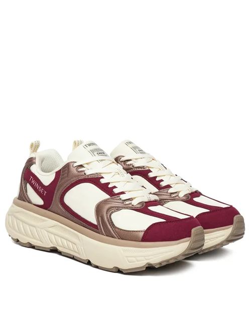 SNEAKERS BORGOGNA TWIN SET | 252TCP01C00020 BORDEAUX